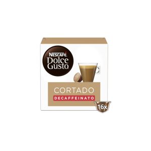 Nescafè Dolce Gusto Cortado Dek – Capsule Originali | Cremoso, Decaffeinato e Leggero