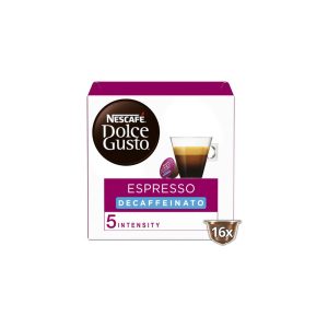 Nescafè Dolce Gusto Espresso Dek – Capsule Originali | Decaffeinato, Cremoso e Aromatico