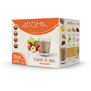Aroma Light Nocciolino – Capsule Compatibili Dolce Gusto | Goloso, Cremoso e Avvolgente