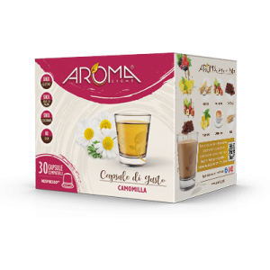 Aroma Light Camomilla Capsule Compatibili Nespresso | Rilassante e Senza Glutine