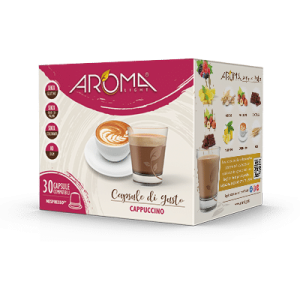 Aroma Light Cappuccino Capsule Compatibili Nespresso | Cremoso e Senza Glutine