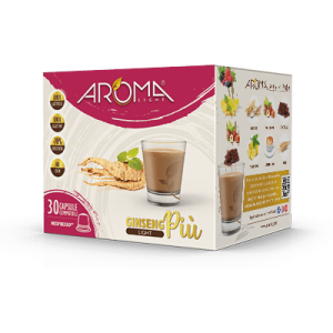 Aroma Light Ginseng Light Capsule Compatibili Nespresso | Senza Zuccheri Aggiunti e Senza Glutine