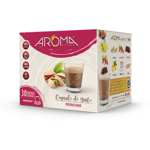 Aroma Light Pistacchio Capsule Compatibili Nespresso | Goloso, Cremoso e Senza Glutine