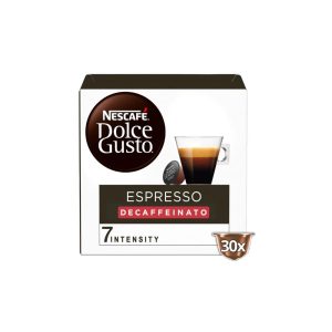 Nescafè Dolce Gusto Espresso Intenso Dek – Capsule Originali | Decaffeinato, Corposo e Forte