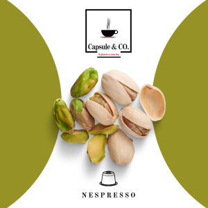 Capsule&Co Caffè al Pistacchio Capsule Compatibili Nespresso | Dolce e Aromatico