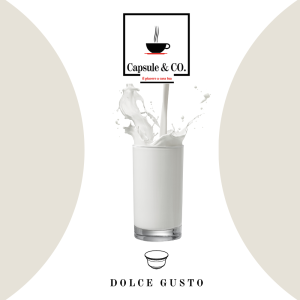 Capsule Compatibili Dolce Gusto Latte Capsule&Co | Cremoso, Delicato e Vellutato