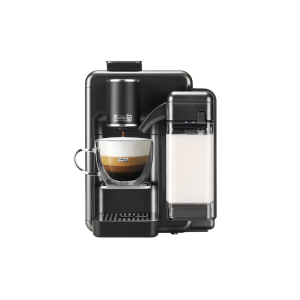 Caffitaly Quadra nera – macchina da caffè a capsule con montalatte integrato