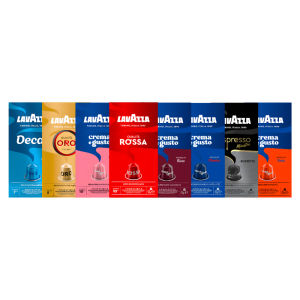 Lavazza Kit Degustazione capsule compatibili Nespresso 8 miscele