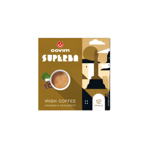 Confezione da 12 capsule Covim Superba Irish Coffee