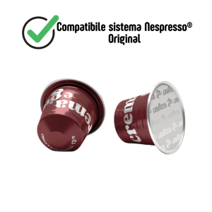 Capsula Lavazza Crema e Gusto Ricco Nespresso in alluminio