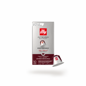 Illy Caffè Tostatura Intensa Capsule Compatibili Nespresso | Pieno, Corposo e Coinvolgente