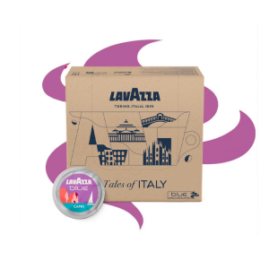 Lavazza Blue Capri – 100 Capsule Originali | Espresso Intenso, Note di Cioccolato e Frutta