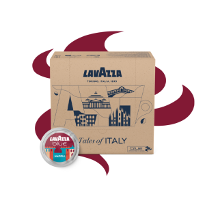 Lavazza Blue Napoli – 100 Capsule Originali | Espresso Molto Intenso, Cacao e Caramello